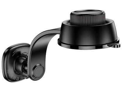 HOCO HW31 Wireless Car Charger, 15W, 1.67A, Black