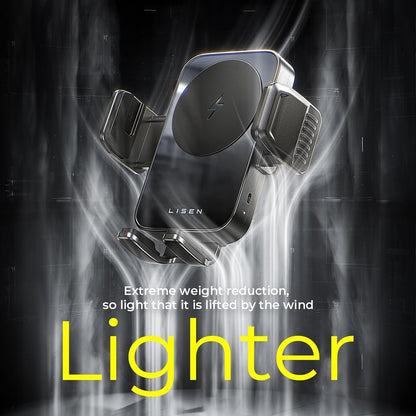 Lisen W605 Wireless Car Charger, 15W, 1.67A, Black YL0225030014