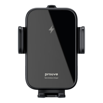 Proove Triple Clamp Wireless Car Charger, 15W, 1.67A, Black WHTC15010001