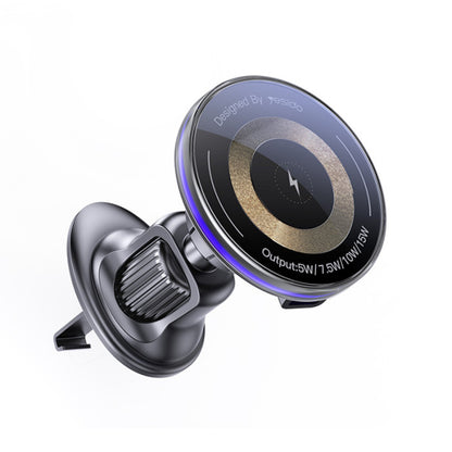Yesido C308 Wireless Car Charger, 15W, 1.67A, Black