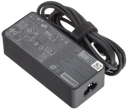 Lenovo Charger, 65W, 20V, 3 Pins, USB-C, Black 4X20M26272