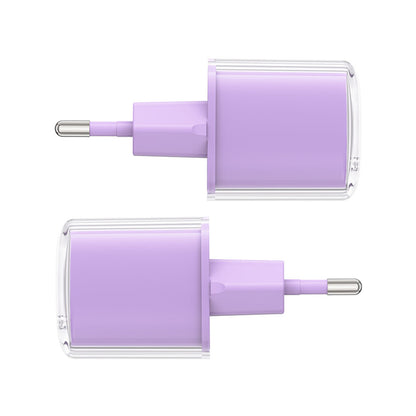 Acefast A53 Sparkling Display Network Charger, 30W, 3A, 1 x USB-C, Purple