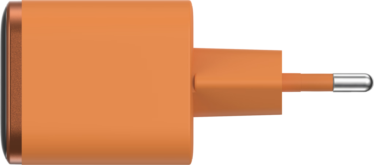 Anker Nano Display Wall Charger, 45W, 3A, 1 x USB-C, Orange A121DGO1