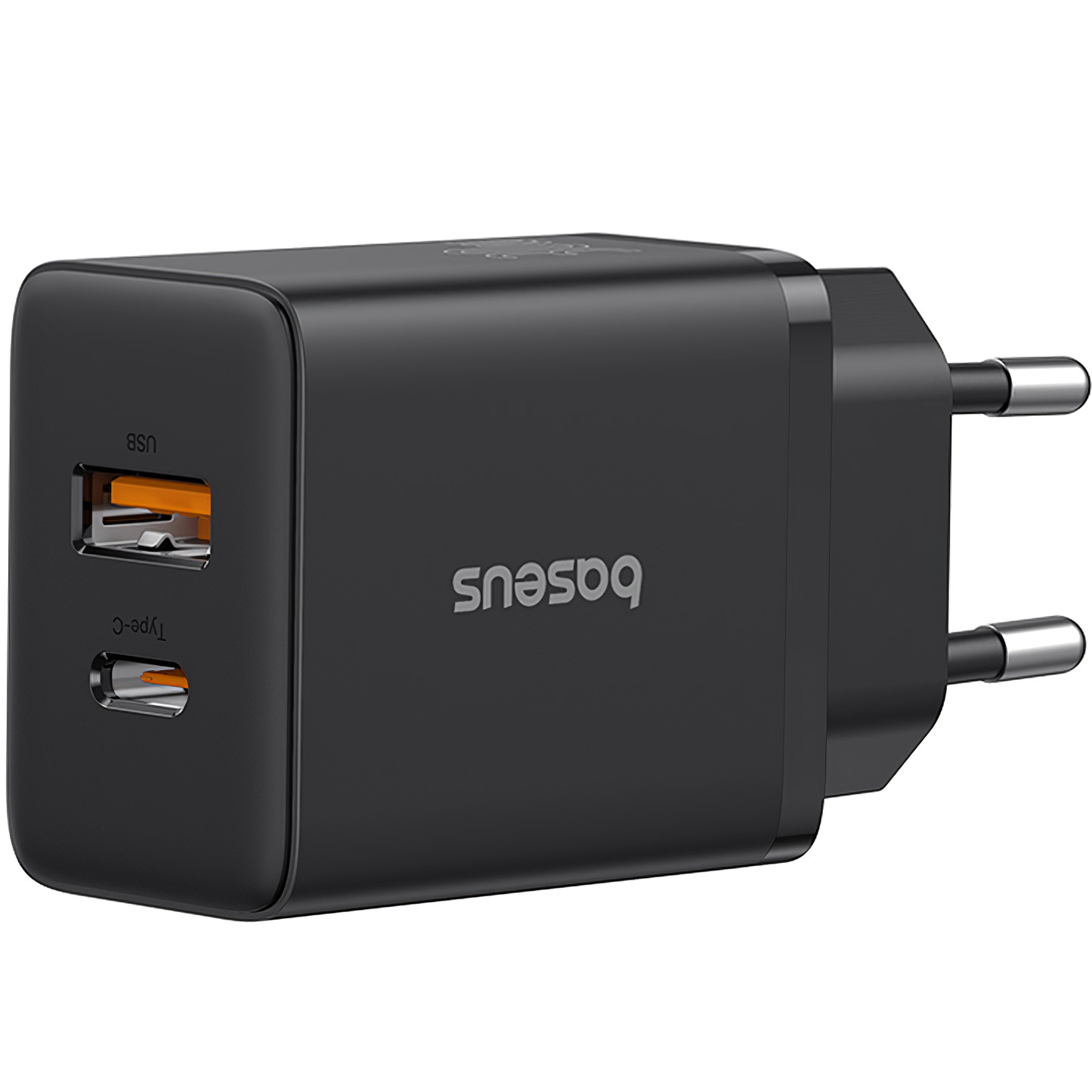 Baseus Cube Network Charger, 20W, 3A, 1 x USB-A - 1 x USB-C, Black P10111403113-00