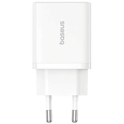 Baseus Cube Network Charger, 30W, 2.4A, 1 x USB-A - 1 x USB-C, White P10111404213-00