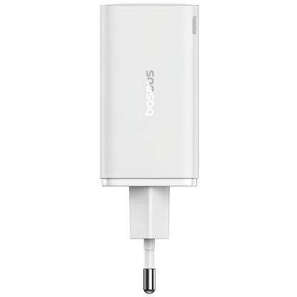 Baseus GaN6 Pro Power Adapter, 65W, 3.25A, 2 x USB-A - 2 x USB-C, White