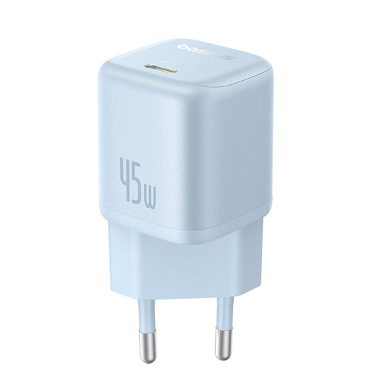 Baseus PicoGo Network Charger, 45W, 3A, 1 x USB-C, Blue P10176800313-00