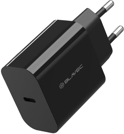Blavec BC-14 Wall Charger, 30W, 3A, 1 x USB-C, Black
