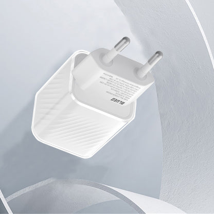 Blueo Network Charger, 35W, 3A, 1 x USB-A - 1 x USB-C, White