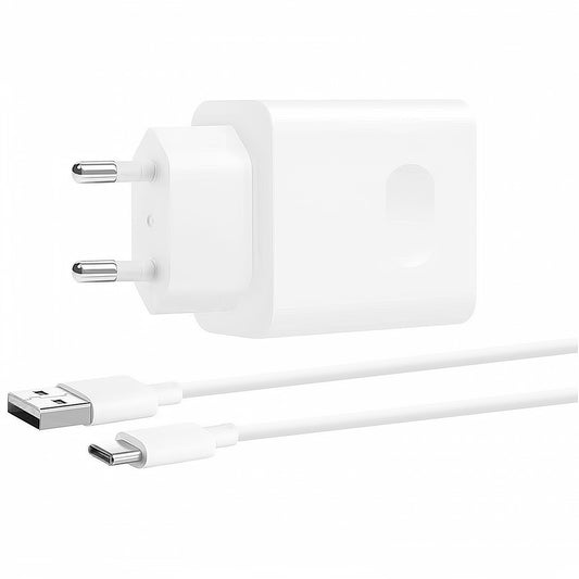 Network Charger With USB-C Cable Huawei HW-100400E01, 40W, 4A, 1 x USB-A, White