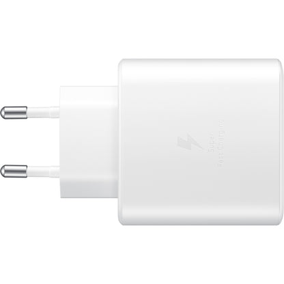 Samsung EP-TA845 + DW767JWE, 45W, 4.05A, 1 x USB-C, 1 x USB-C, White GP-PTU020SOFWQ