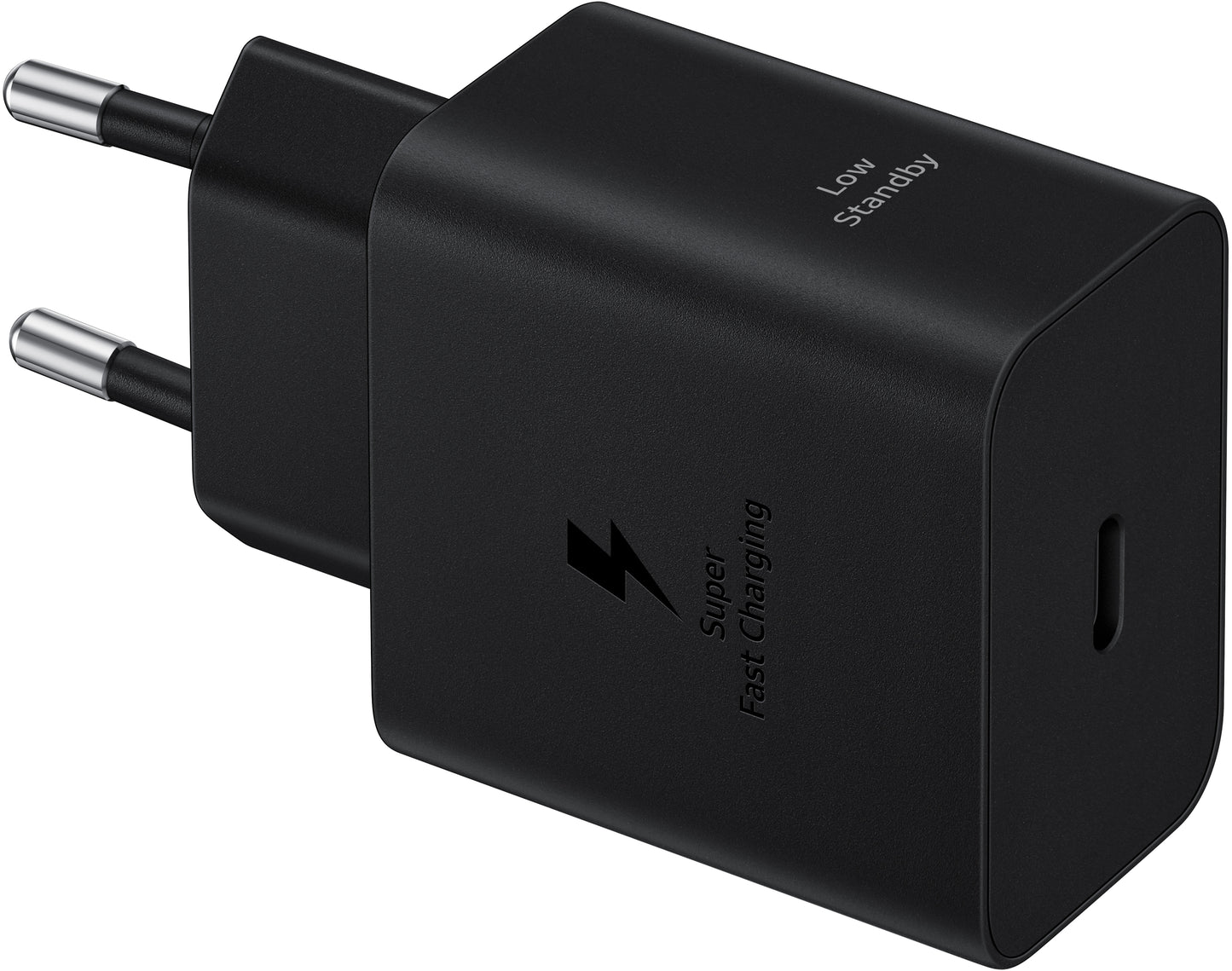 Network Charger With USB-C Cable Samsung, 45W, 4.05A, 1 x USB-C, Black EP-T4511XBEGEU