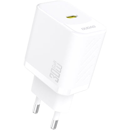 Dudao A27P Network Charger, 30W, 3A, 1 x USB-C, White