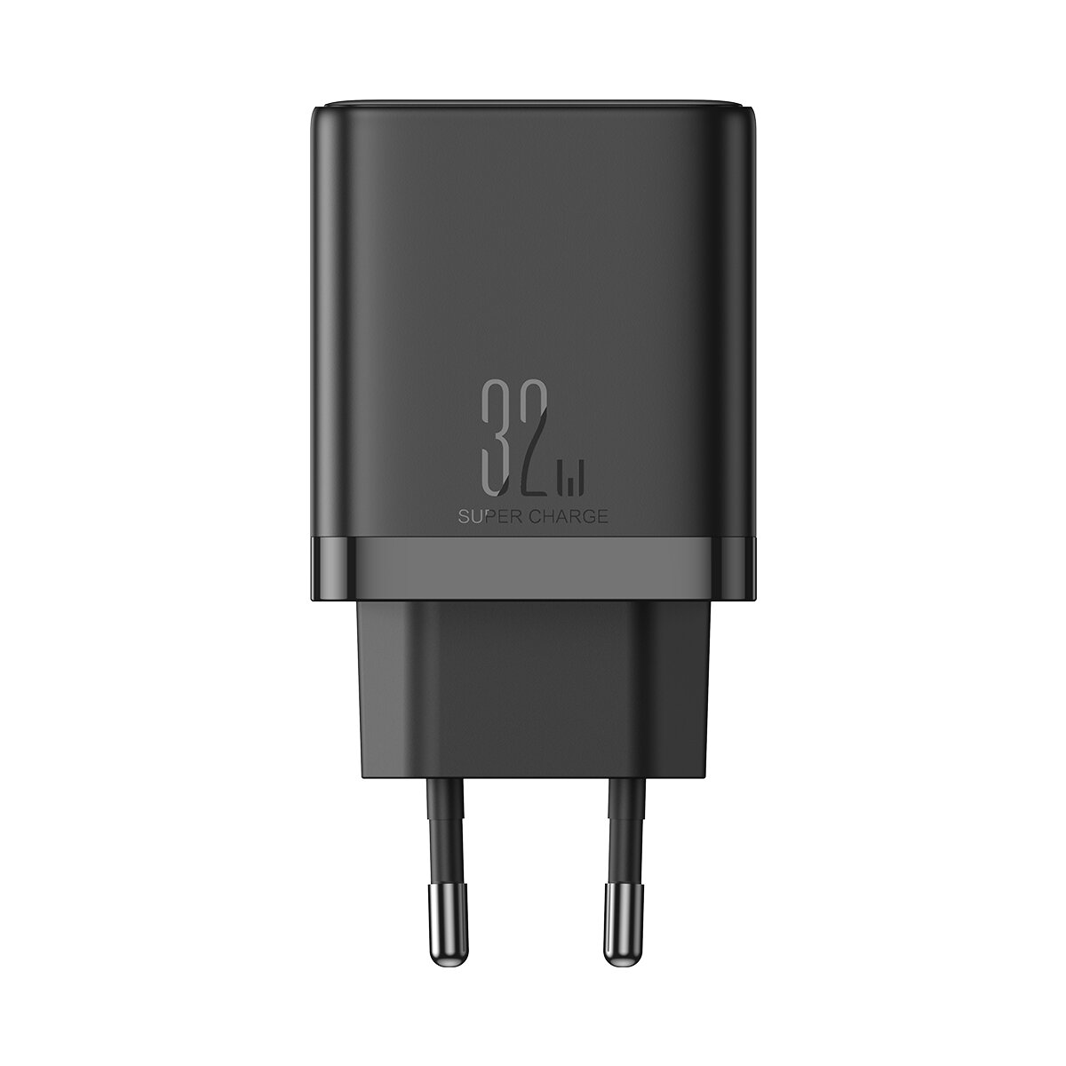 Joyroom JR-TCF10 Power Adapter, 32W, 3A, 1 x USB-A - 2 x USB-C, Black