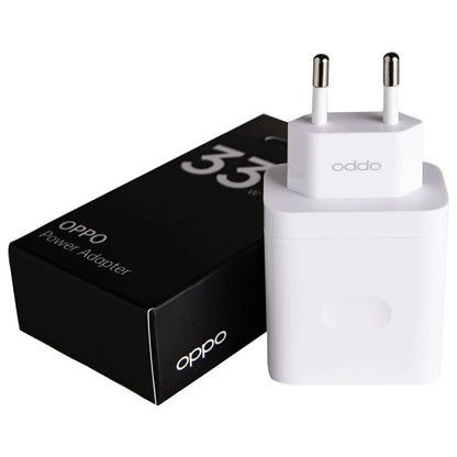 Oppo VCB3HAEH Network Charger, 33W, 3A, 1 x USB-A, White