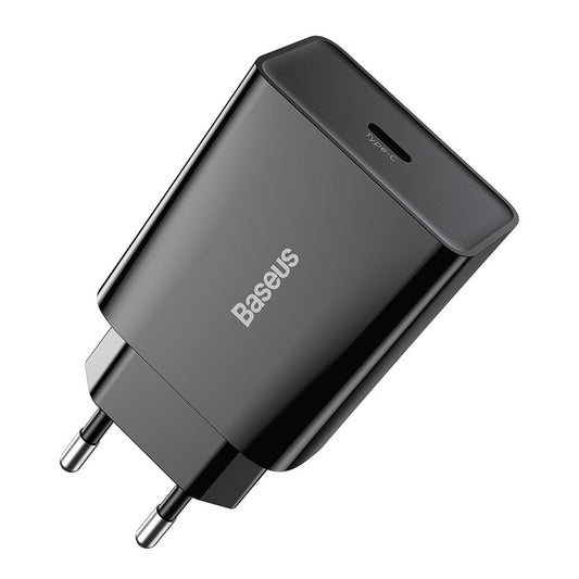 Baseus Speed Network Charger, 20W, 3A, 1 x USB-C, Black CCFS-SN01 