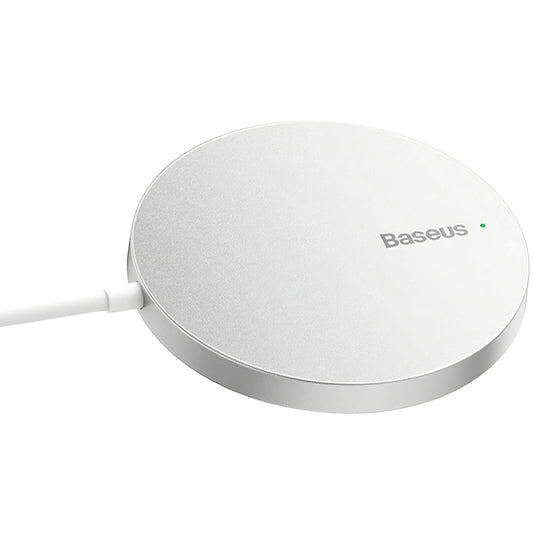 Baseus Simple Mini 3 Wireless Network Charger, 15W, 1.67A, Silver CCJJ040012