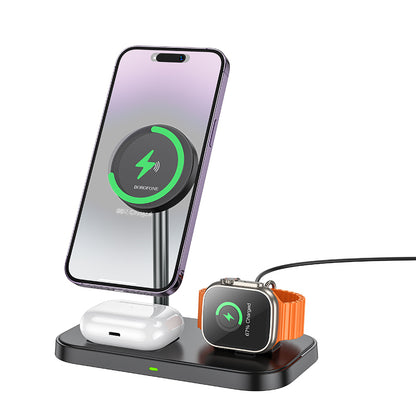 Borofone BQ29 Wireless Charger, 15W, 1.67A, Black