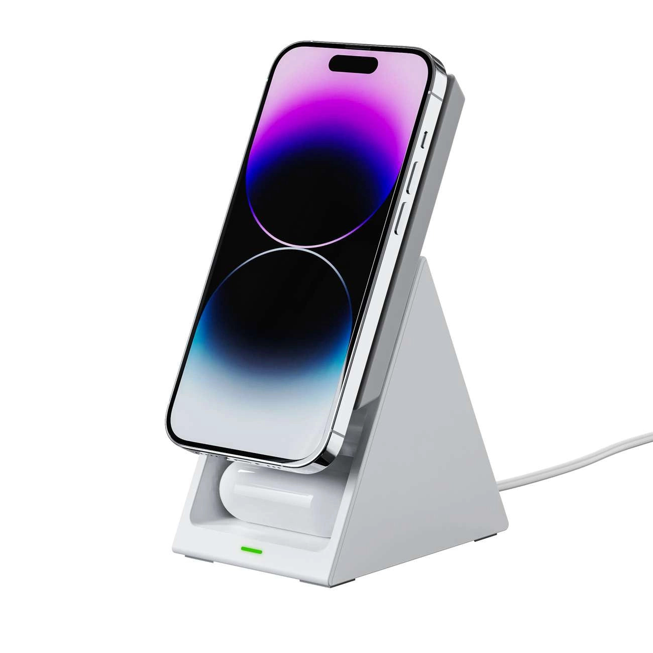 Choetech T600 3in1 Wireless Charger, 15W, 1.67A, White