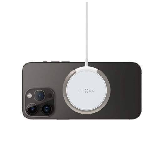 Fixed Ring Wireless Network Charger, 15W, 1.67A, White
