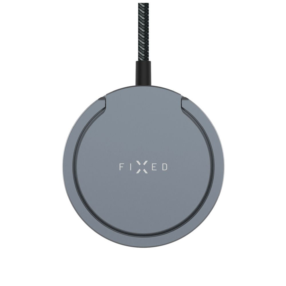 Fixed Ring Wireless Network Charger, 15W, 1.67A, Gray
