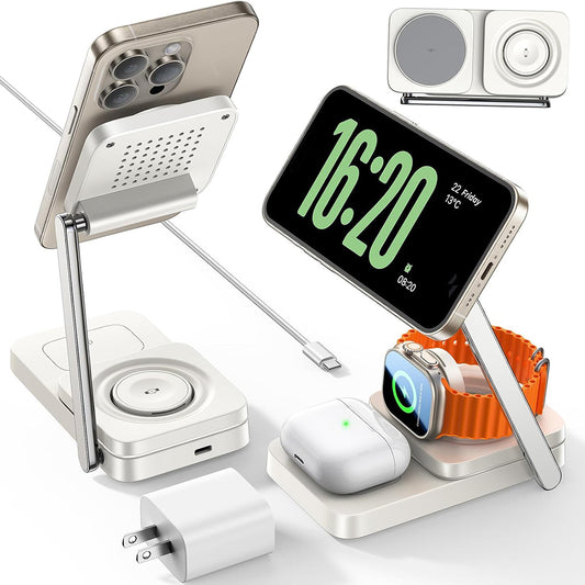 Lisen 3in1 Wireless Network Charger, 15W, 1.67A, White YL0223110006