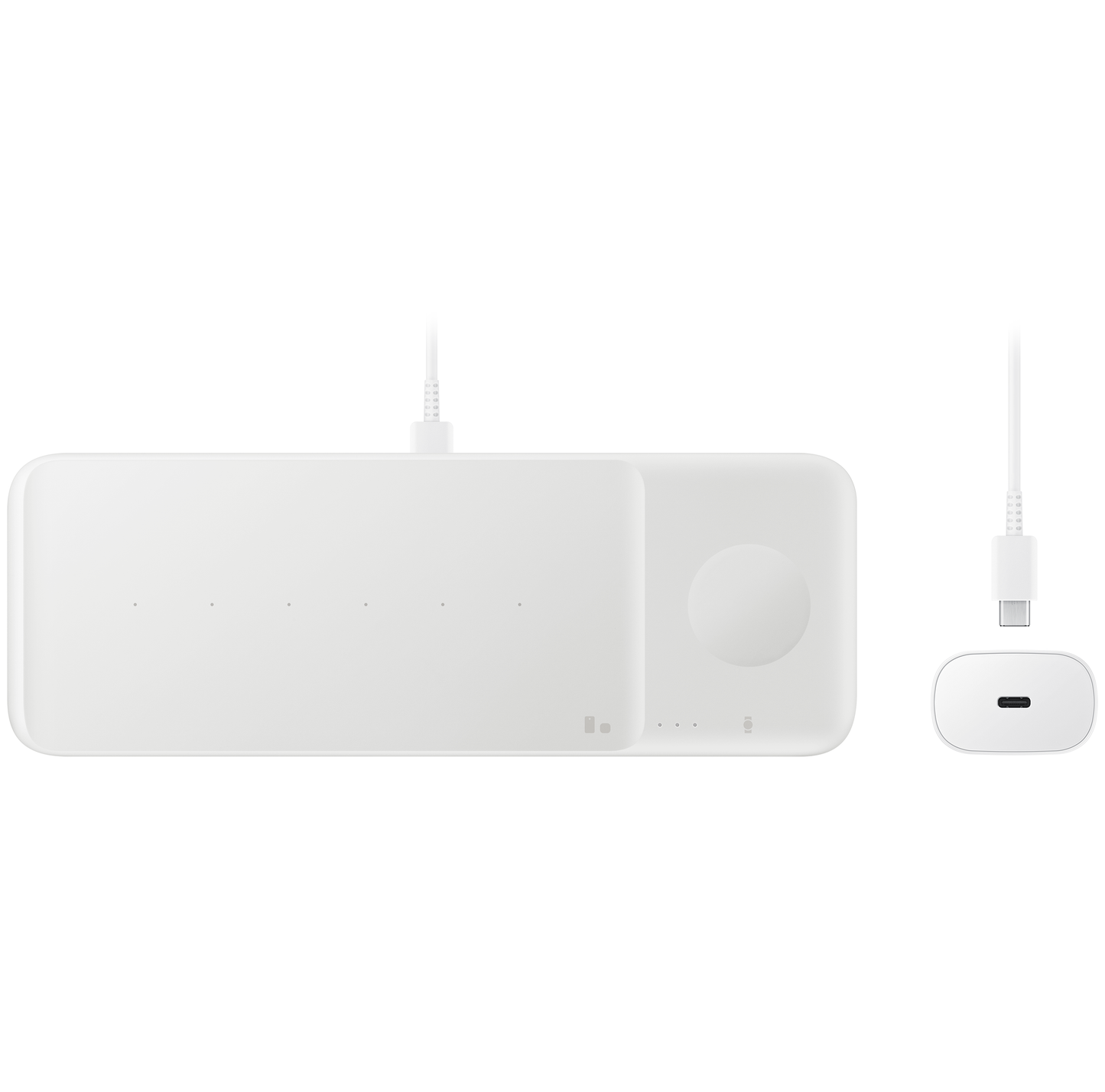 Samsung Trio Wireless Network Charger, 9W, 1A, White EP-P6300TWEGEU