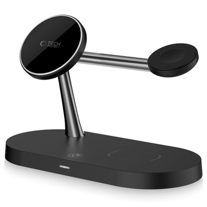Tech-Protect A12 3in1 Wireless Network Charger, 15W, 1.67A, Black