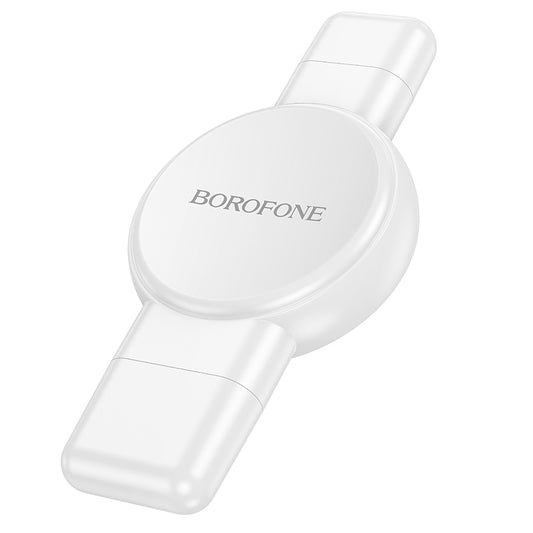 Borofone BQ31 Wireless Charger for Apple Watch Series, White