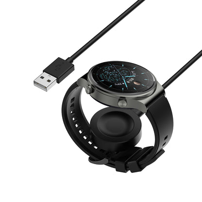 Techsuit THC1 Wireless Charger for Honor Watch / Huawei Watch Series, USB-A, Black