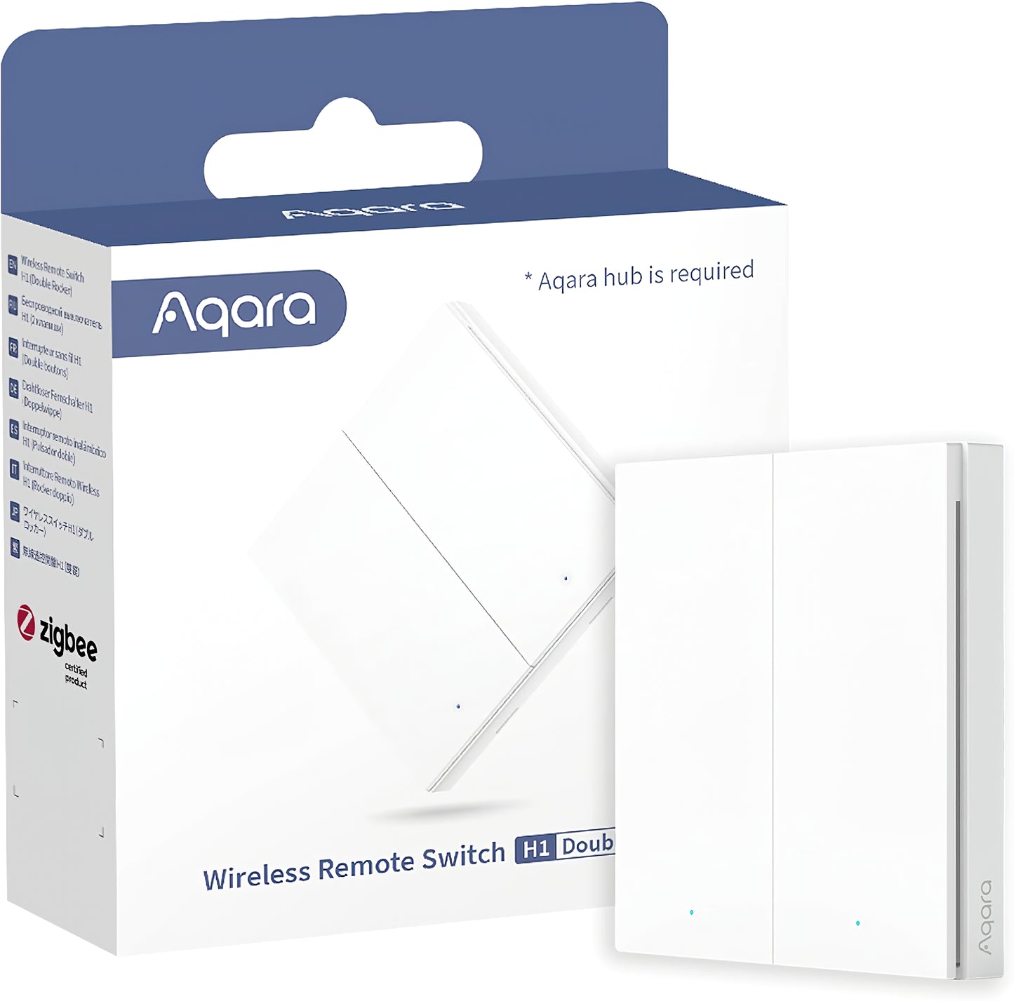 AQARA H1 Switch (Double Rocker), Wi-Fi