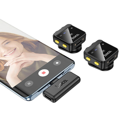 HOCO L17 Lavalier, USB-C / Lightning, Set of 2 Pieces, Black