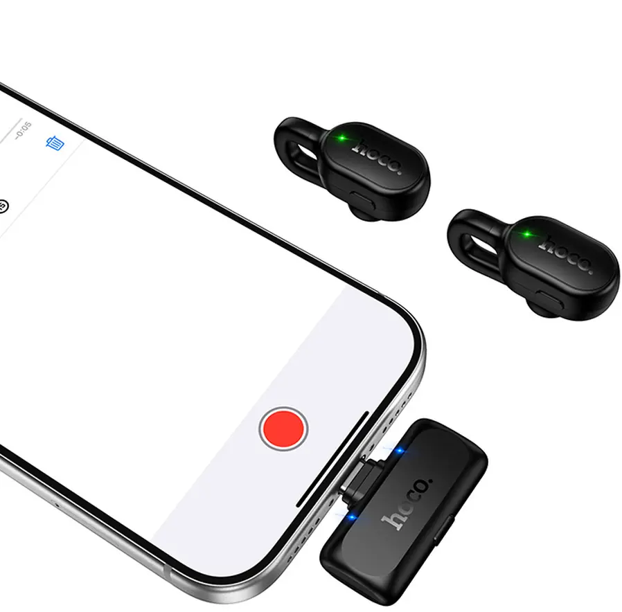 HOCO L27 Lavalier, USB-C, Set of 2, Black