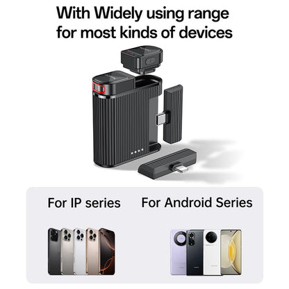 Yesido KR19 Lavalier, USB-C / Lightning, Set of 2 pieces, Black