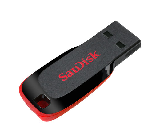 SanDisk Cruzer Blade USB-A External Memory, 128Gb SDCZ50-128G-B35