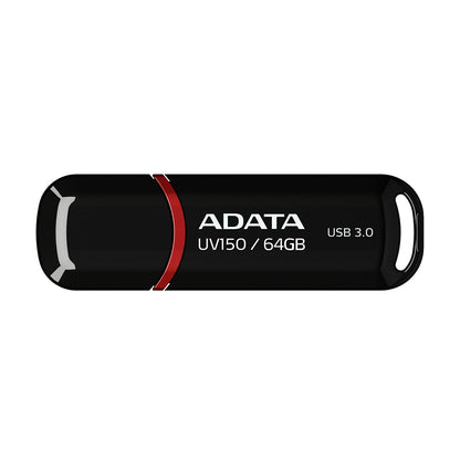 Adata UV150 USB-A 3.2 External Memory, 64GB AUV150-64G-RBK