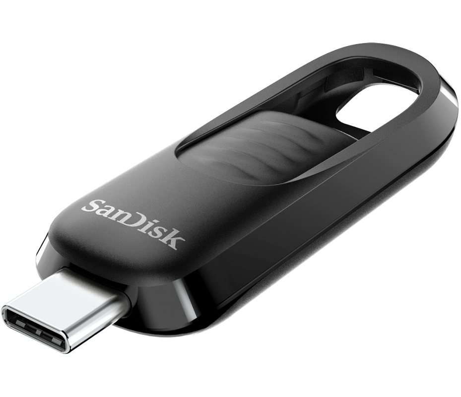 SanDisk Ultra Slider USB-C External Memory, 64GB SDCZ480-064G-G46