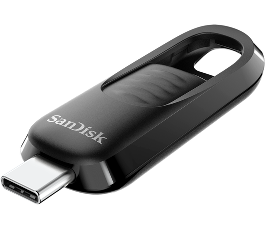 SanDisk Ultra Slider USB-C External Memory, 64GB SDCZ480-064G-G46