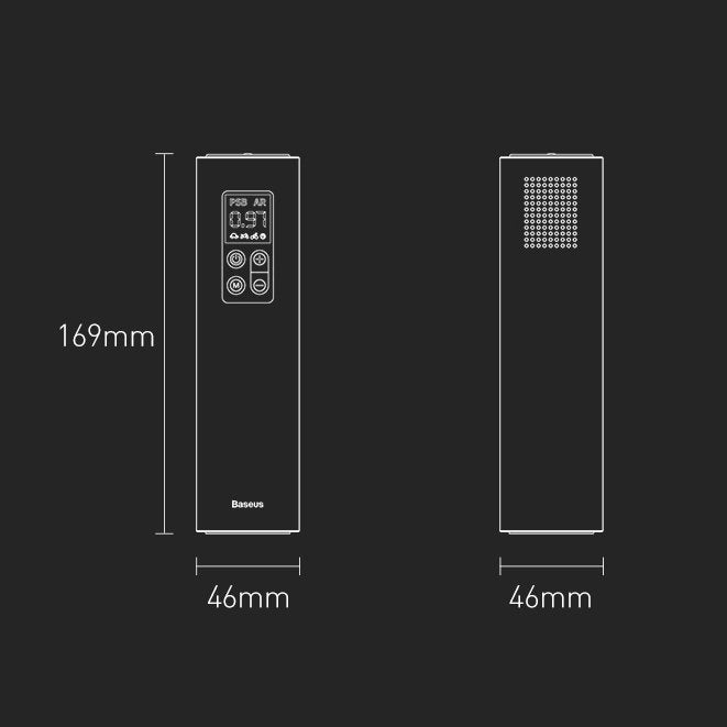 Baseus Air Pump Auto Compressor CRCQ000001