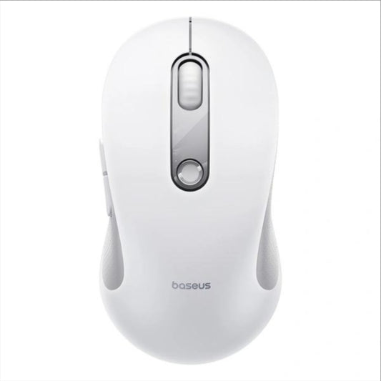 Baseus F02 Wireless Mouse, 4000DPI, BT / Wi-Fi, White B0203202