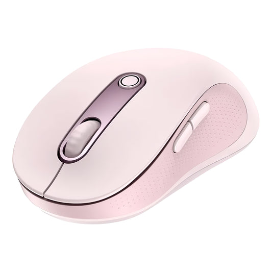 Mouse Wireless Baseus F02, 4000DPI, BT / Wi-Fi, Pink B01055505411-01