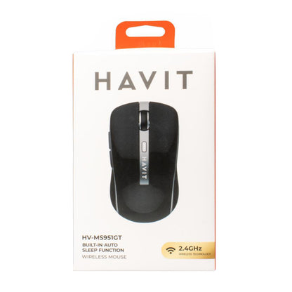 Wireless Mouse HAVIT MS951GT, 1000DPI - 1600DPI, Gold White