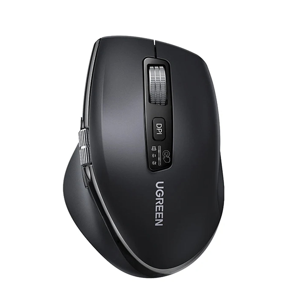 UGREEN M751 Wireless Mouse, 5000DPI, BT / Wi-Fi, Black