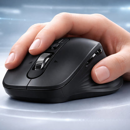 UGREEN M752 Wireless Mouse (75498B), 5000DPI, BT / Wi-Fi, Black