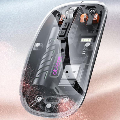 Yesido KB29 Wireless Mouse, 800DPI - 1600DPI, BT / Wi-Fi, Black