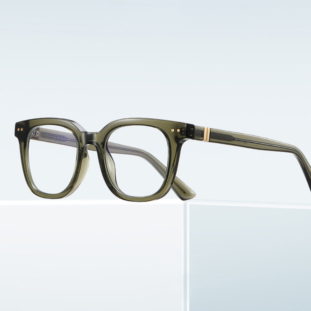 Techsuit 2229 Men's Computer Glasses, Anti-Blue Light, Black