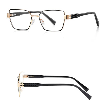 Techsuit 3169 Women's Computer Glasses, Anti-Blue Light, Black