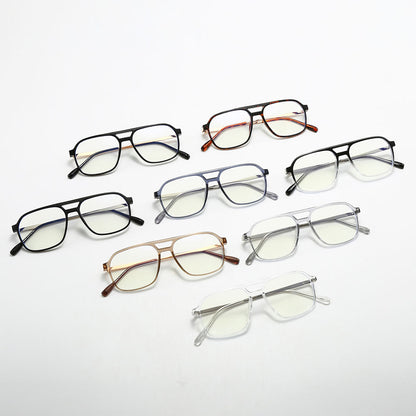 Unisex Techsuit 83092 Computer Glasses, Anti-Blue Light, Black and Gold