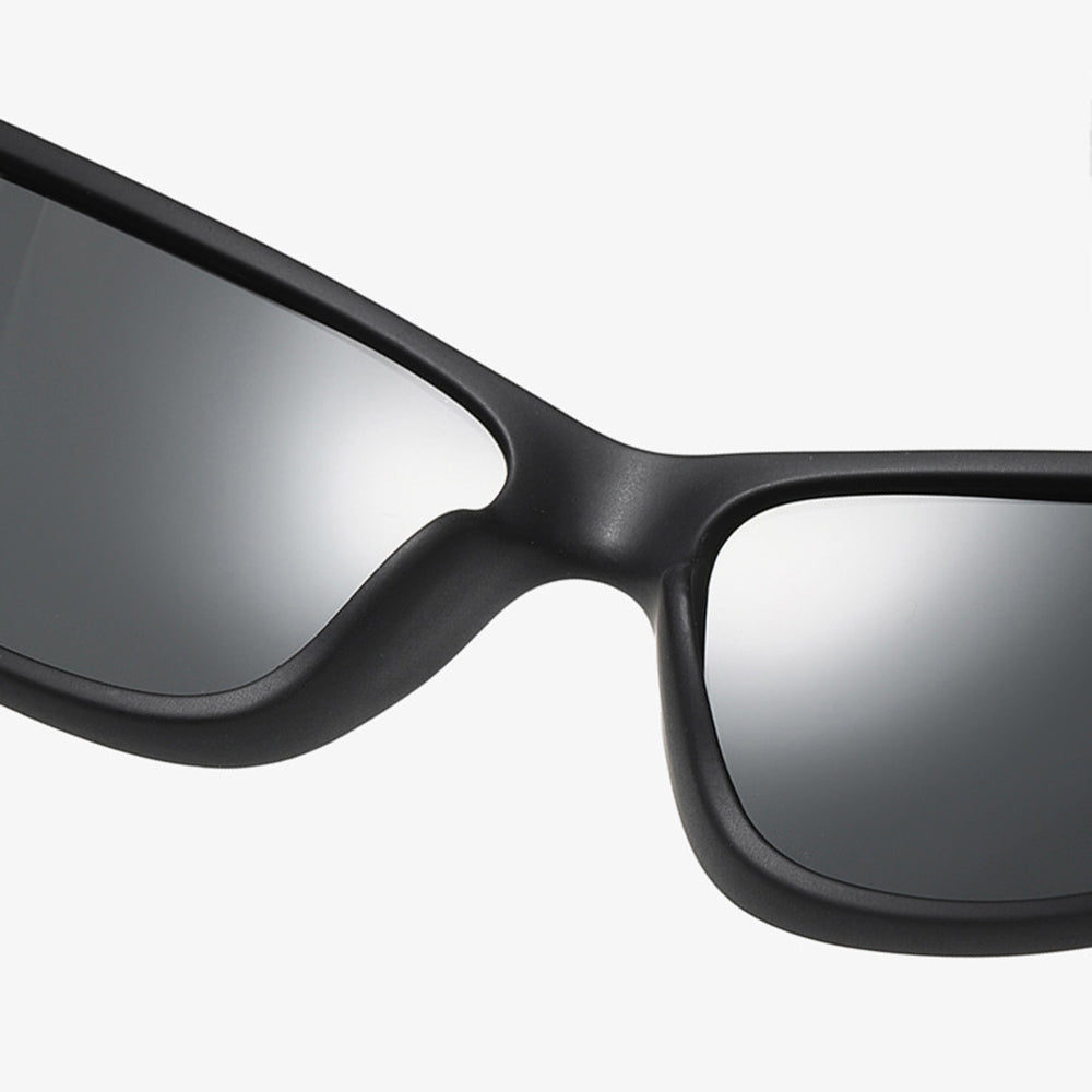 Unisex Cycling Glasses Techsuit 201910, Polarized, Black Yellow