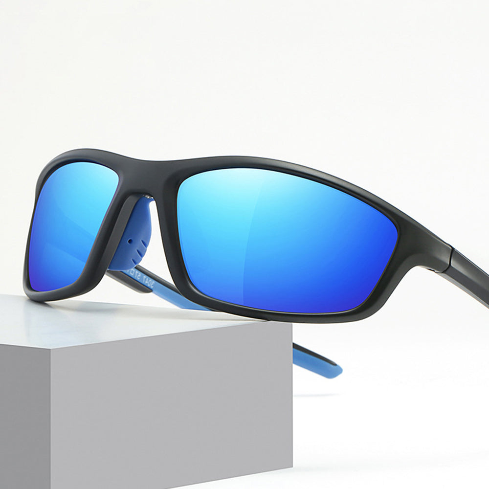 Unisex Cycling Glasses Techsuit 3047, UV Protection, Orange
